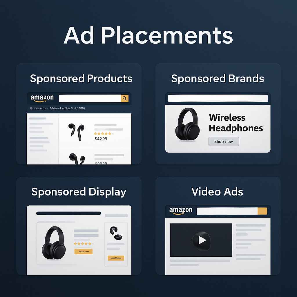 Amazon AMS Ad Placements